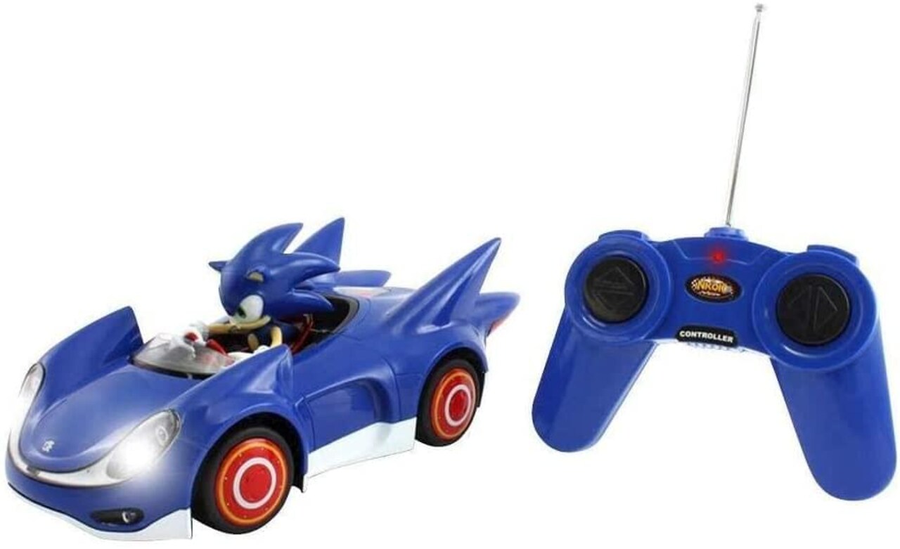Sonic Sega All-Stars Racing Full Function Remote Controlled Car w/ Lights